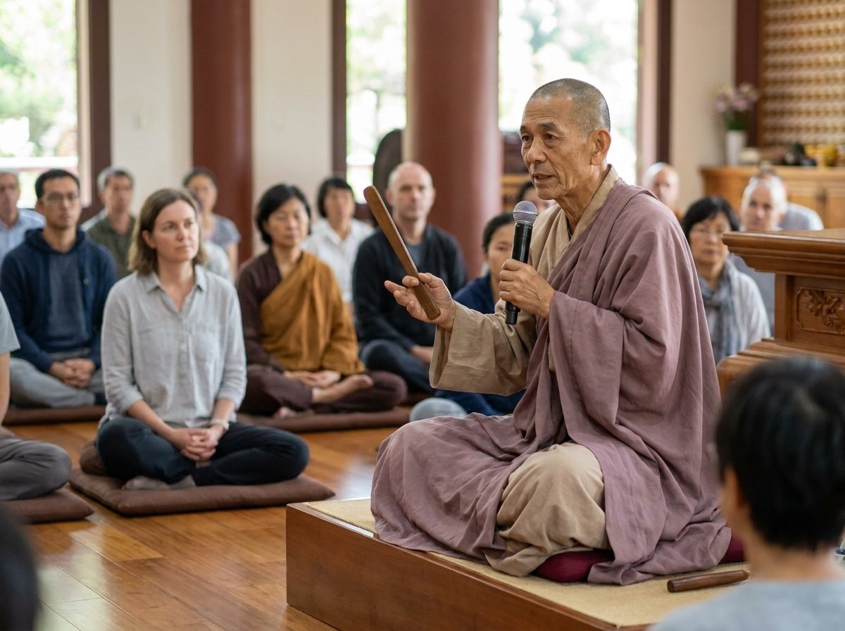 O Monge Interior com mestres tibetanos